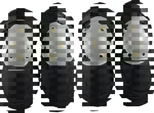 KNEE PADS HARD PLAS CAP GRAY